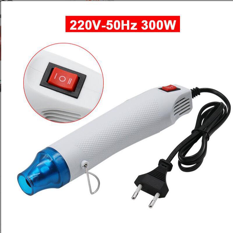 Термофен 220 В Паяльная Температура Воздуходувка DIY Ремесла Электрический Фен Горячий Мини Термофен Для Термоусадочной Трубки Автомобильная Пленка