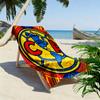 Club America Print Beach Towel, Large Soft Quick Dry Towel for Beach Camping Swimming