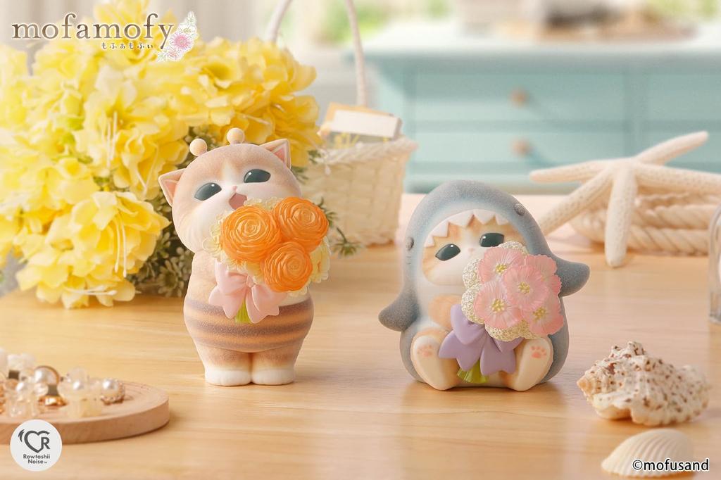 Rowtashii Шум мофамофи мофусанд Акула примерно и нейлоновая фигурка Нян, 90 мм, ПВХ, АБС, предварительно окрашена