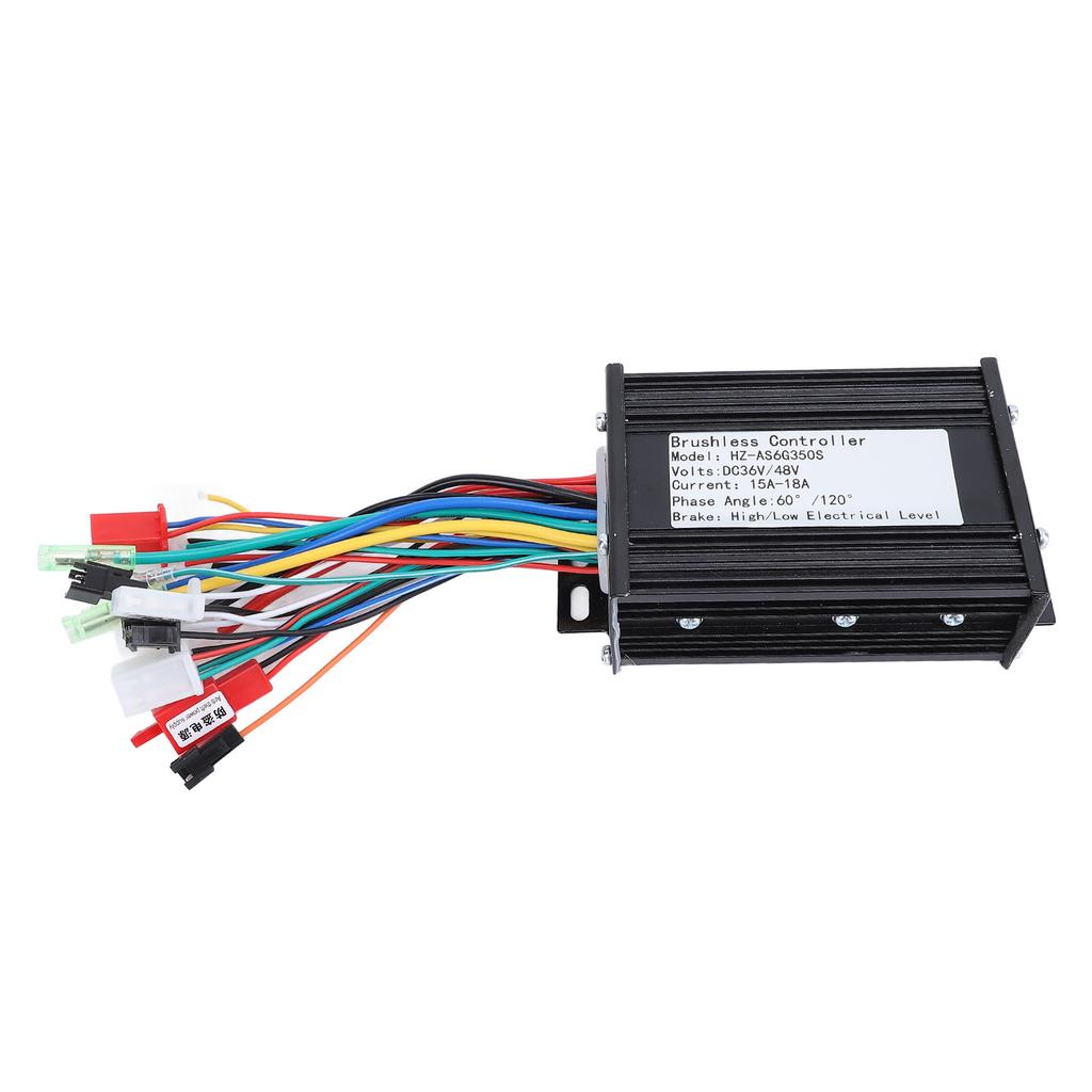 Контроллер двигателя скутера 36 В 48 В 350 Вт алюминиевый сплав хорошее рассеивание тепла бесщеточный двигатель