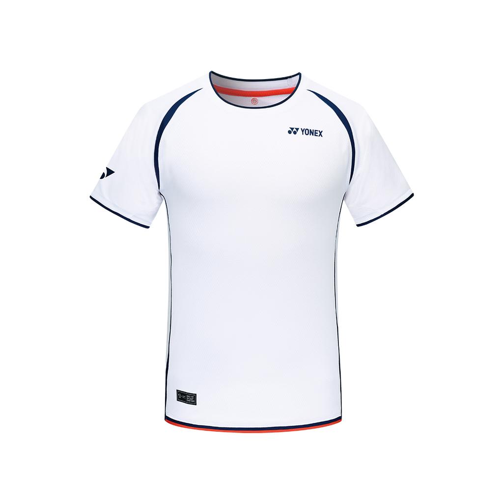 YONEX 253Ts011M Белый Мужская Активная Линия Кроя Игровая Одежда