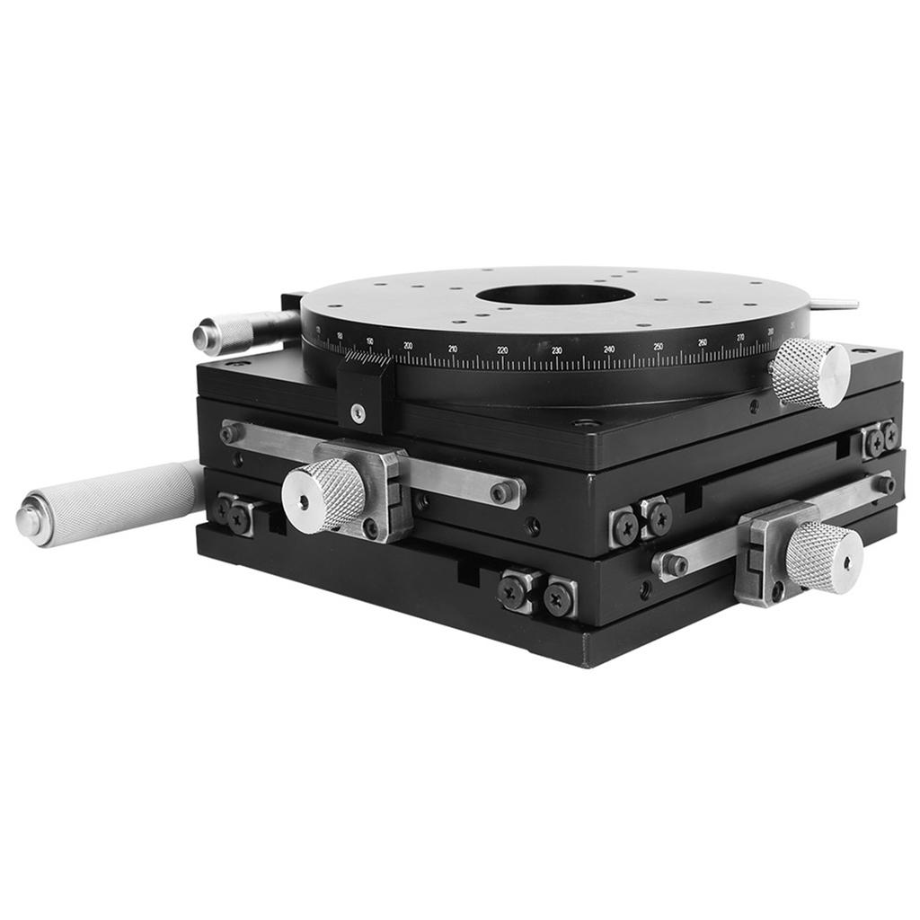 SEMXYR160 XYR 3-осевая 160x160 мм платформа точной настройки Оптический стол смещения Поперечная направляющая