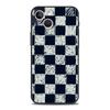 Роскошный Мягкий Чехол Для Телефона Для iPhone 17 Air 16E 16 11 15 14 Pro MAX 12 13 7 8 Plus X XR XS SE 2022 Чехол Шахматная доска