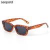 Trendy Style Rectangle Sunglasses UV400 Protection Sunglasses for Women Vintage Ladies Eyeglasses