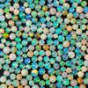 Multi Color Natural Ethiopian Round Shape Ethiopian Opal Cabochon Gemstone Bulk Lot, Loose Gemstone Lot.
