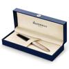 Waterman Fountain Pen Karen Deluxe Black Silver GT Fine Point 18K Gold Nib Gift Box Genuinely Imported S0699920 &