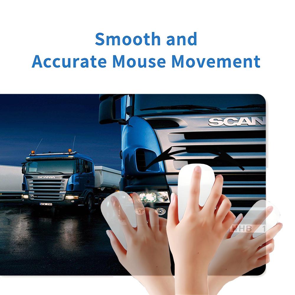 Scania Trucks Night Large Gaming Mouse Pad Nonslip Rubber Base Waterproof Desk Mat For Office Pc Laptop