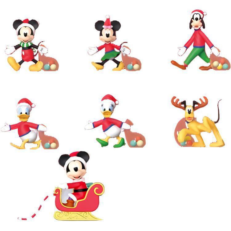 MINISO x Disney Mickey Mouse Hand in Hand Collection Mystery Boxes Single Mystery Box/Full Box 6 Pcs Doll