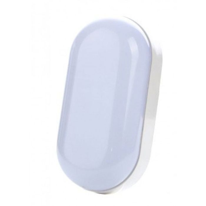 White Oval LED Porthole 15W IP65 4200K