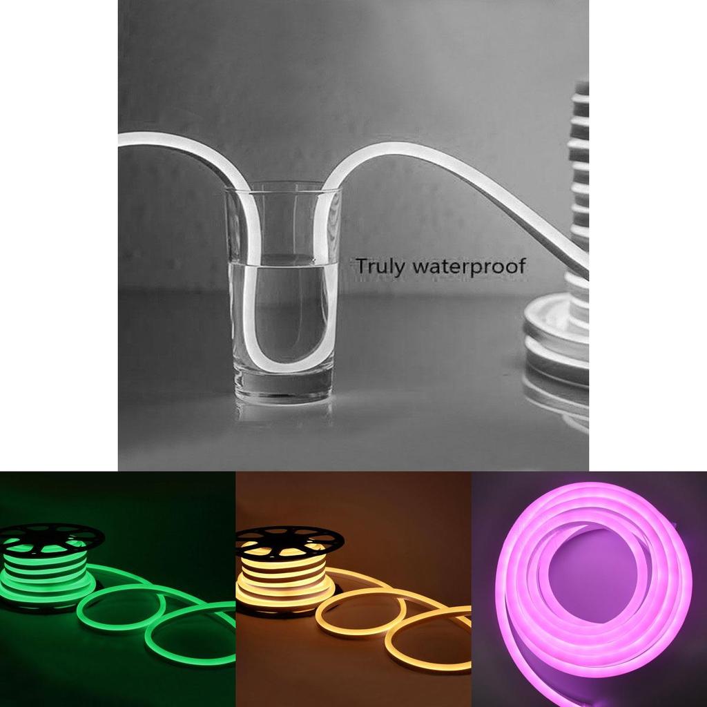 Высококачественная RGB LED Неоновая Гибкая Лента со Светодиодами 2835 SMD и Медной Платой