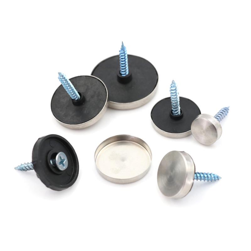 8 шт. Декоративные винты для зеркала из нержавеющей стали