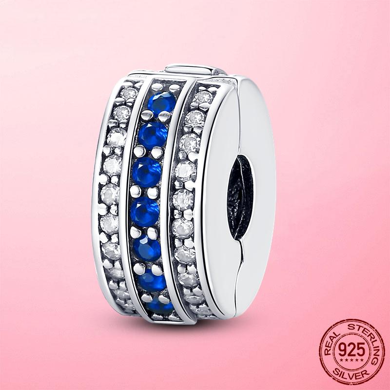 Застежка-зажим, цепочка-зажим из серебра 925 пробы, подвески-звездочки, бусины-стопоры, оригинальный браслет dora, оригинальные украшения своими руками