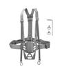 Chest Strap for DJI RC Plus 2 Remote Control Lanyard bdomen Support Bracket for DJI gras T100/T70/T60/T50/Matrice 4E Drone