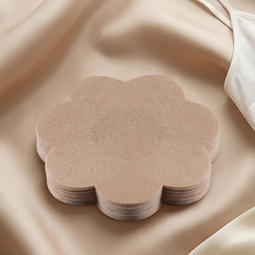 10 Pcs Disposable Non Woven Breast Pads for Women Ultra Thin Invisible Anti Exposure