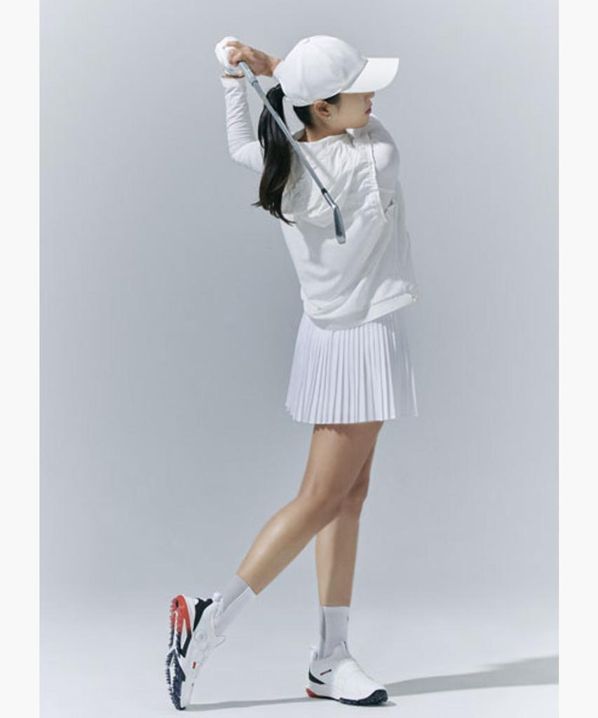 DESCENTE GOLF Women'S Airhole Pleated Skirt Dr22Wfsk42 (A Type)