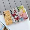 Fashion Butterfly Phone Case For iPhone 15 Samsung S25 Ultra A55 S24 FE A16 Xiaomi Redmi Note 14 13 Pro 14C Huawei Honor 200 Shockproof Clear Cover