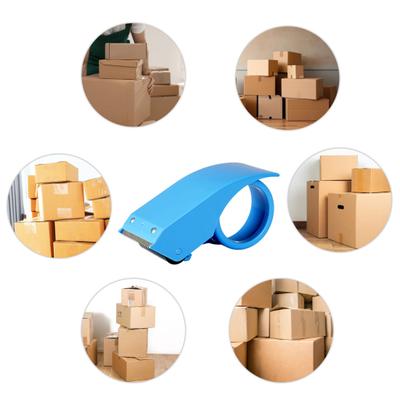 Упаковочный скотч запайщик Сверхпрочный Острый резак Прозрачный Клей Отличная липкость Портативный Для отправки Переезда Хранения и Запечатывания Коробки