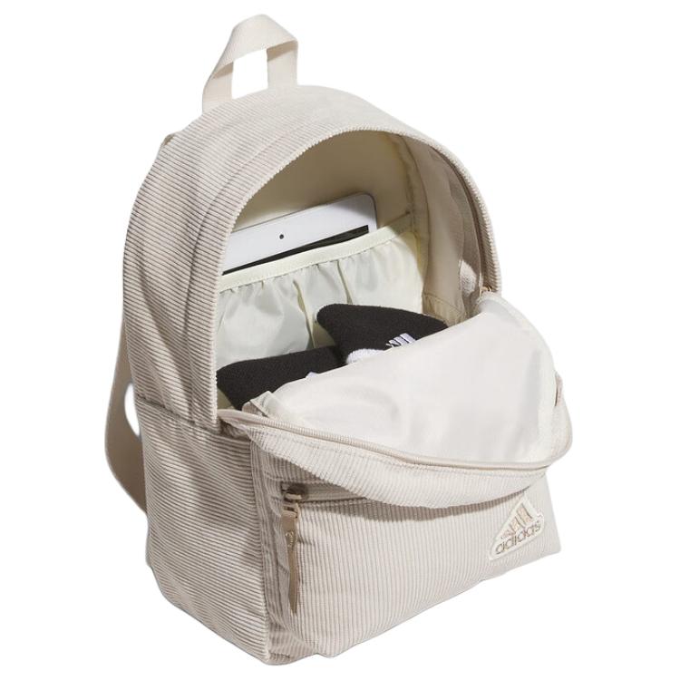 Adidas Полиэстеровый рюкзак средний женский экрю Adidas JF6251