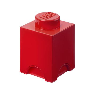 Ящик для хранения LEGO, кубик 1, ярко-красный 40011730