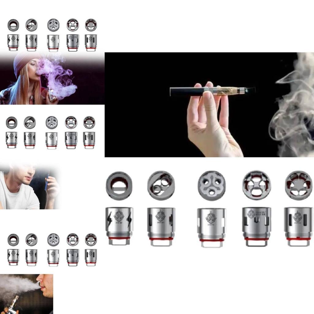 Сменные испарители Smok TFV12 для Cloud Beast King Q4 X4 T6 T12 Аксессуары для вейпа