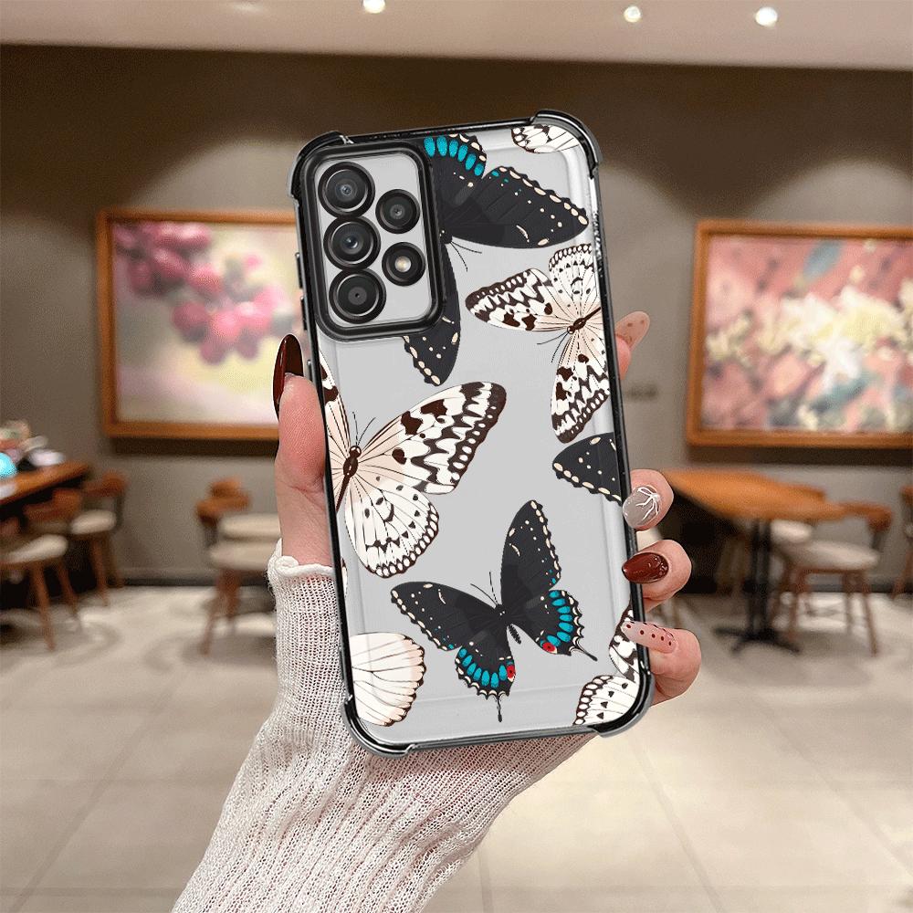 Case for Samsung Galaxy A24 A16 A35 A36 A26 A13 A15 A25 A33 A21s A52 A17 Phone Cover Creative Butterfly
