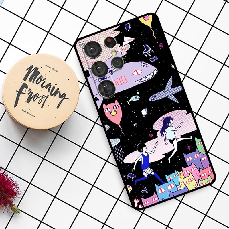 Чехол Omori для Samsung Galaxy S23 S20 FE S21 S22 Ultra Note 20 S8 S9 S10 Note 10 Plus Чехол для телефона
