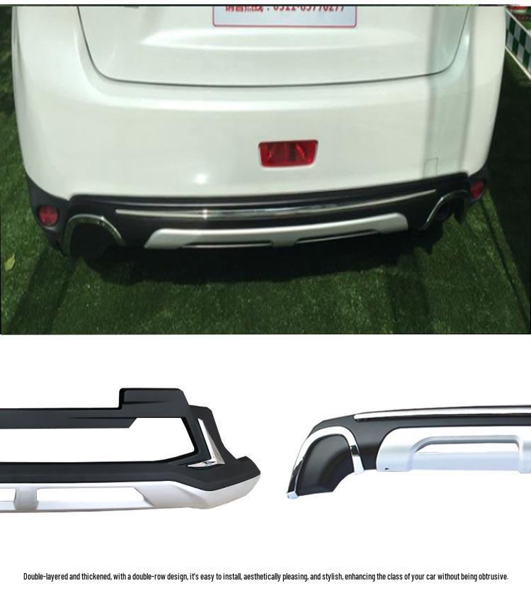 2013-2018 Mitsubishi ASX Передний и задний бамперы, Модифицированные защиты ASX