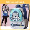 Delightful And Functional Nylon Backpack For Boys And Girls Aged 3 To 6 With Cute Cartoon Graphics