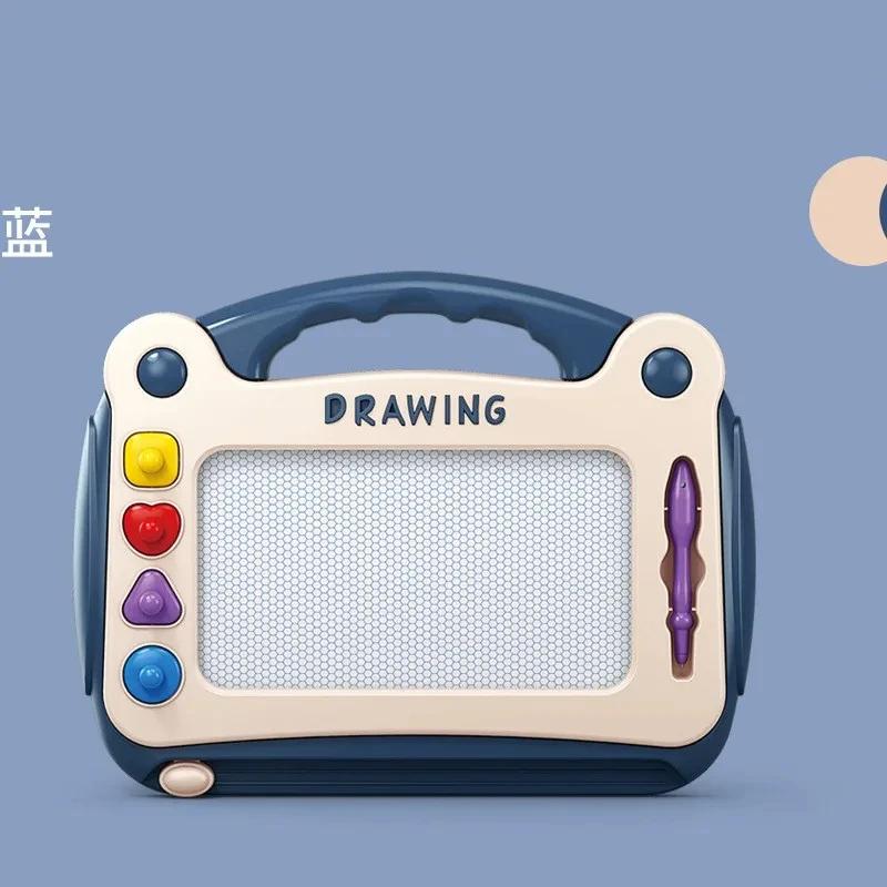 Детская магнитная доска для рисования, детская цветная доска для граффити, игрушки для рисования, семейная интерактивная игрушка для раннего развития