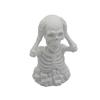 Compact 3D Printed Skull Creative Luminous Tabletop Statue Glow Miniature Sculpture  Party