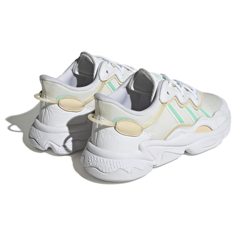 adidas Оригинальные кроссовки Ozweego 'Белый пастельно-зеленый' Женские GW4650