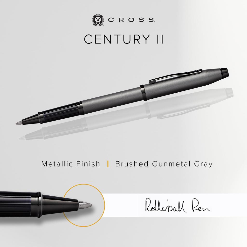 Шариковая ручка Cross Century 2 Gunmetal Grey подлинный импортный продукт на водной основе AT0085-115