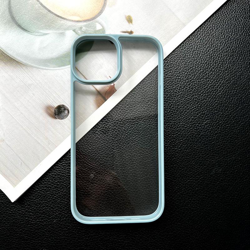 Applicable To Iphone15 Cream Glue 16Pro Acrylic DIY Thickened 14 Groove Two-in-one Drop Glue 13 Mobile Phone Case