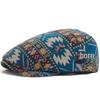 Новая этническая жаккардовая беретка для женщин - Художественный ретро-кепи для весны/лета