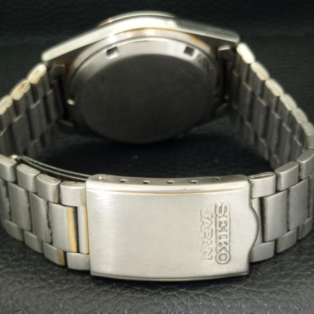 Б/У винтажные мужские часы SEIKO 5 AUTOMATIC 7009A из Японии с синим циферблатом a433466-2 R116-a433466