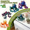 3D-печатная игрушка-магнит, Шарнирная 3D-печатная игрушка-животное, Подходит для украшения холодильника/автомобиля