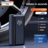 Portable Electric Car Tire Pump - Wireless Air Compressor