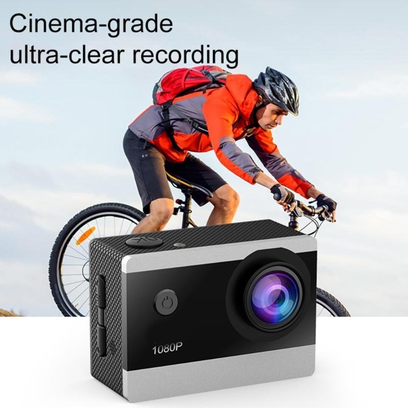 Underwater Action Camera For Water Sports Enthusiasts With 30M Waterproof Capability High Resolution 1080P