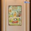 1pc Disney Vintage Mickey & Minnie Mouse Runaway Railway Metal Tin Sign - 8x12 Inch Durable Iron Wall Art, Retro Nostalgic Disne