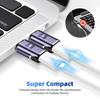 FONKEN PD140W USB4.0 40 Гбит/с Thunderbolt3 Магнитный адаптер USB C к Type C Кабель-конвертер для быстрой зарядки Магнитный преобразователь 8K @ 60 Гц Адаптер USB Type C