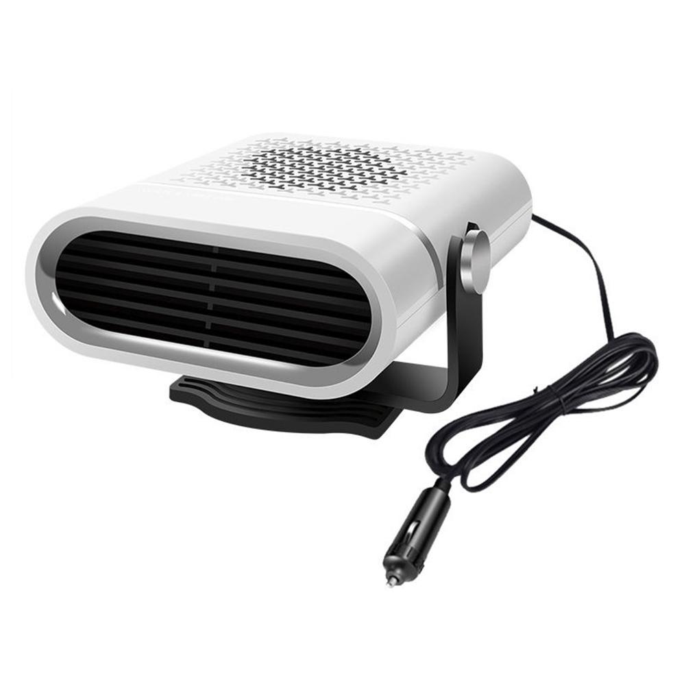 12V/24V Electric Car Heater Fan Fast Heating Window Windshield Defogging Defrosting Heater Non-slip Base Auto Accessories