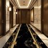 Marble Luxury Long Corridor Carpet Nordic Style Villa Hallway Carpet Non-slip Washable Lobby Aisle Rug Customizable Runner Mat