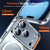 Новый магнитный чехол Magsafe для беспроводной зарядки для iPhone 17 Pro Max Гибридный Гибридный Жесткая Крышка для Apple 17 Air Мягкий Чехол iPhone17