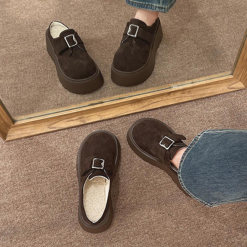 Thick-bottomed Bag Head Half Slippers, Women Wear a Pedal To Increase the Height, Summer and Autumn New Models with Skirts, Cool Slippers