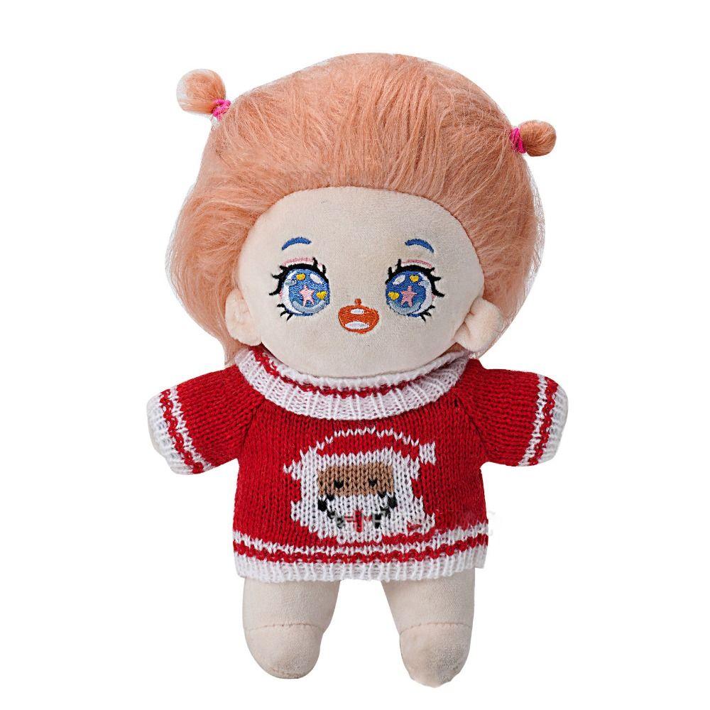 Модное вязаное пальто Зимние свитера Наряды 20 см Хлопковая кукла/Куклы-айдолы/23~30 см Куклы