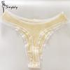 Women's Sexy Cotton Thongs Panties Female Seamless Underpants Sports Lingerie Breathable Low Waist G-string