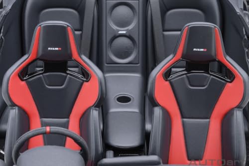 AUTOart Масштаб 1/18 Nissan GT-R (Р35) Nismo Специальная версия NISMO Stealth Gray Готовое изделие