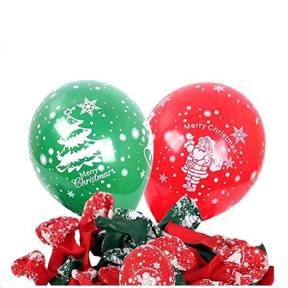 Рождественские латексные шары Золотые зеленые шары Конфетти Воздушные рождественские елки День рождения Детская вечеринка Украшения Свадебные принадлежности