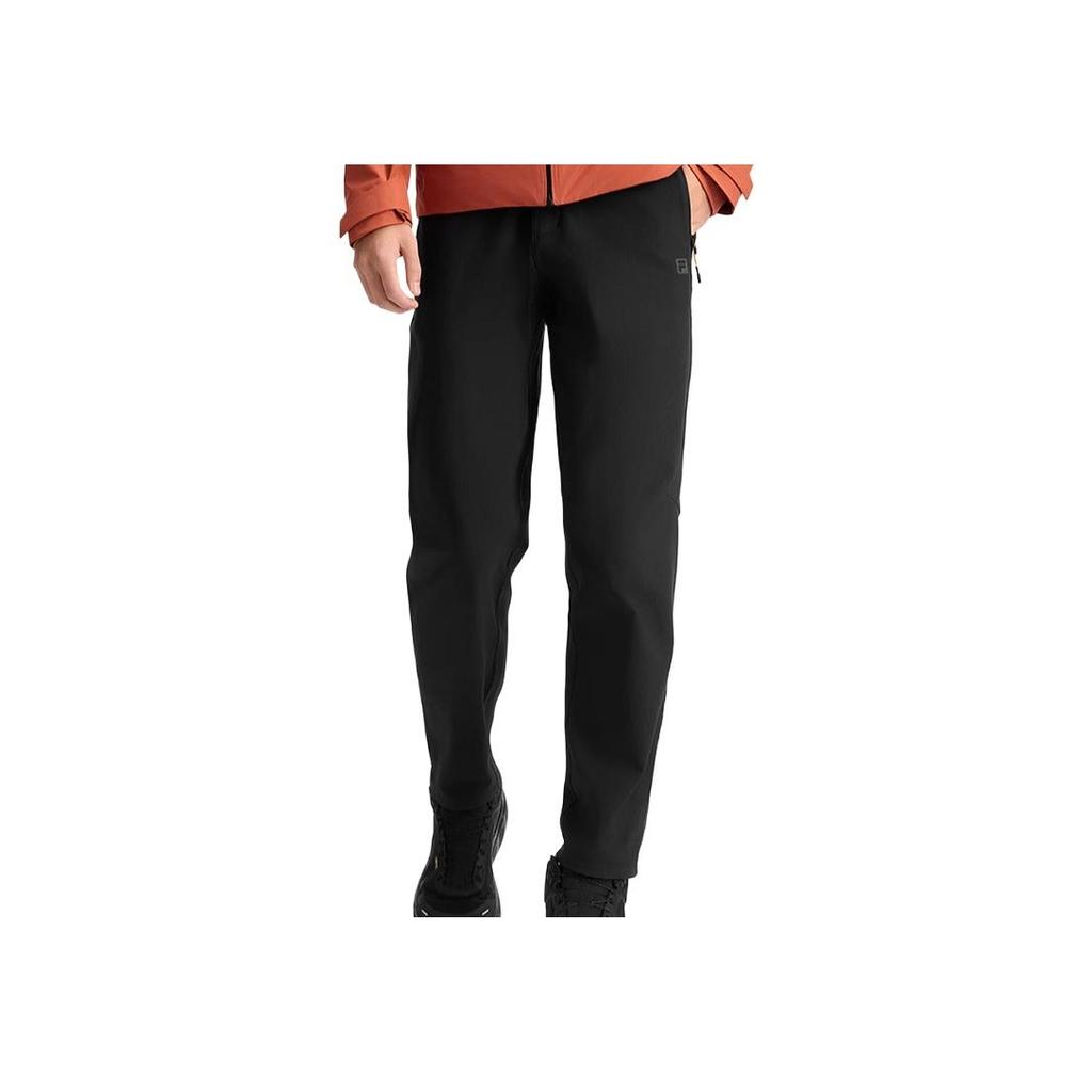 Новые повседневные брюки FILA x DUNHUANGBOWUGUANLIANMINGKUAN EXPLORER Мужские Глубокий черный A11M517808FBK