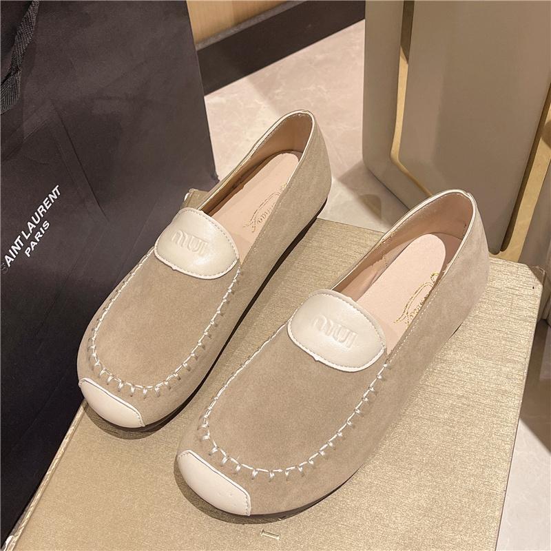 CRLAYDK женские мокасины домашняя обувь для дома и отдыха замшевые мягкие пенни-лоферы для работы вождения лодки классические туфли на плоской подошве для женщин